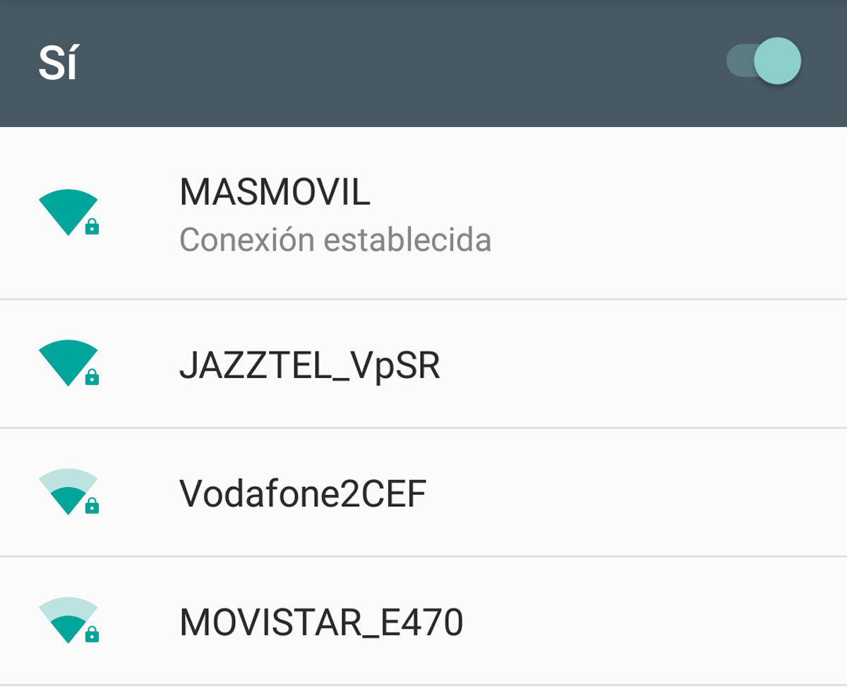 Cómo sacar contraseñas WiFi con Android, HHG5XX