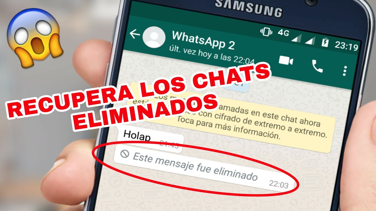 Cómo recuperar o ver mensajes eliminados de WhatsApp 1