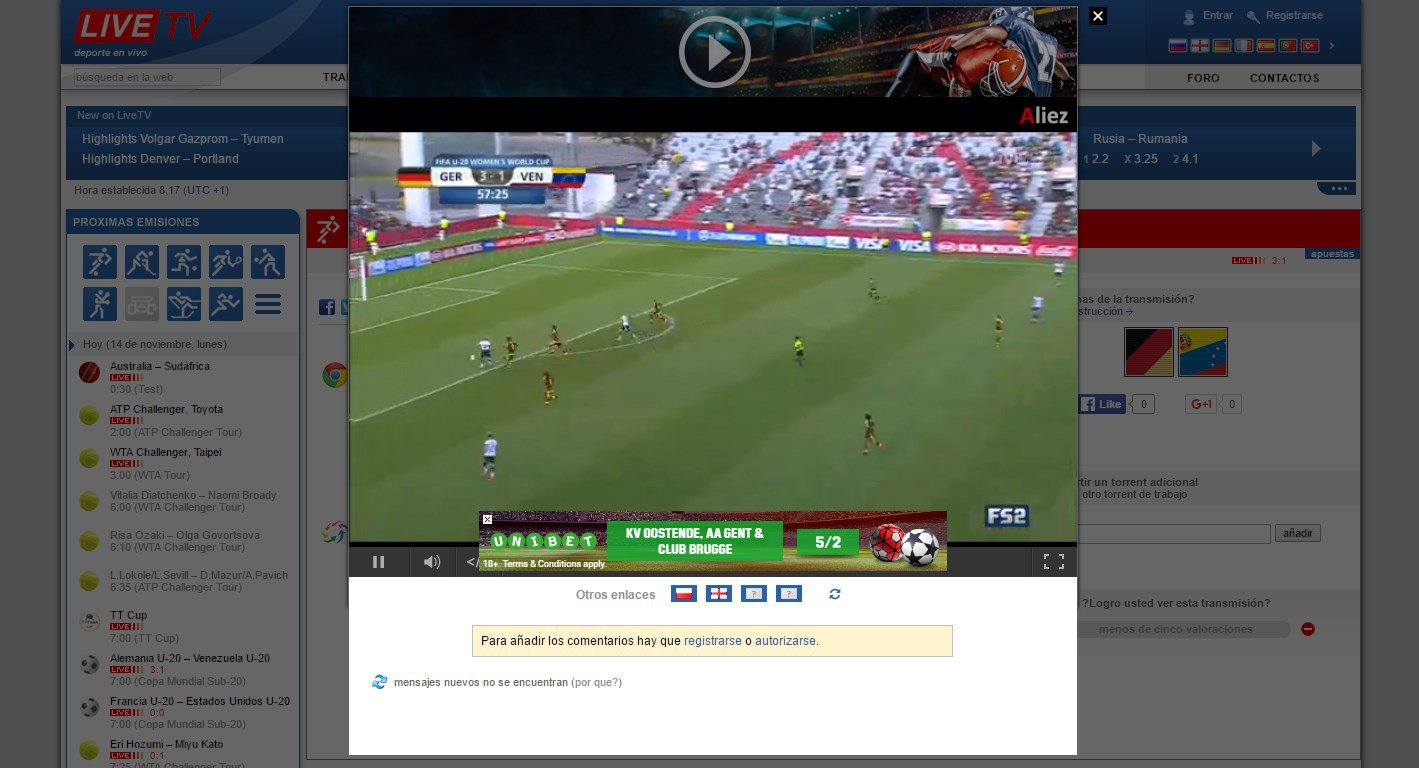 Livetv sx