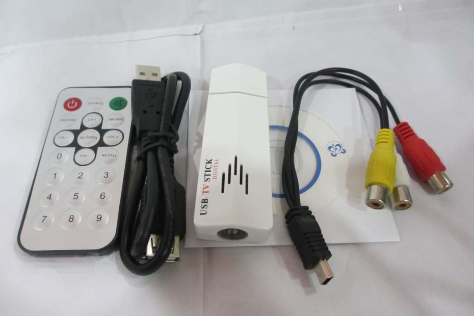 Adaptador de tv analogico con conexion micro USB