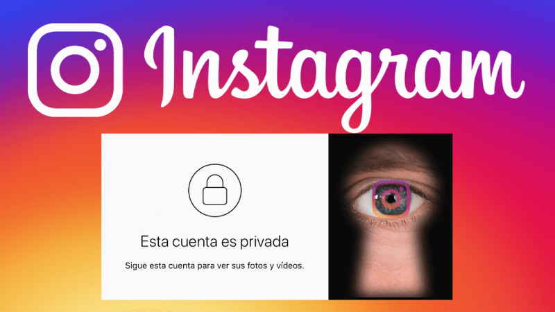 Instagram cuenta privada iOS Android