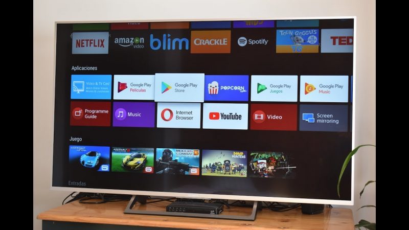 Smart tv no tiene Play Store