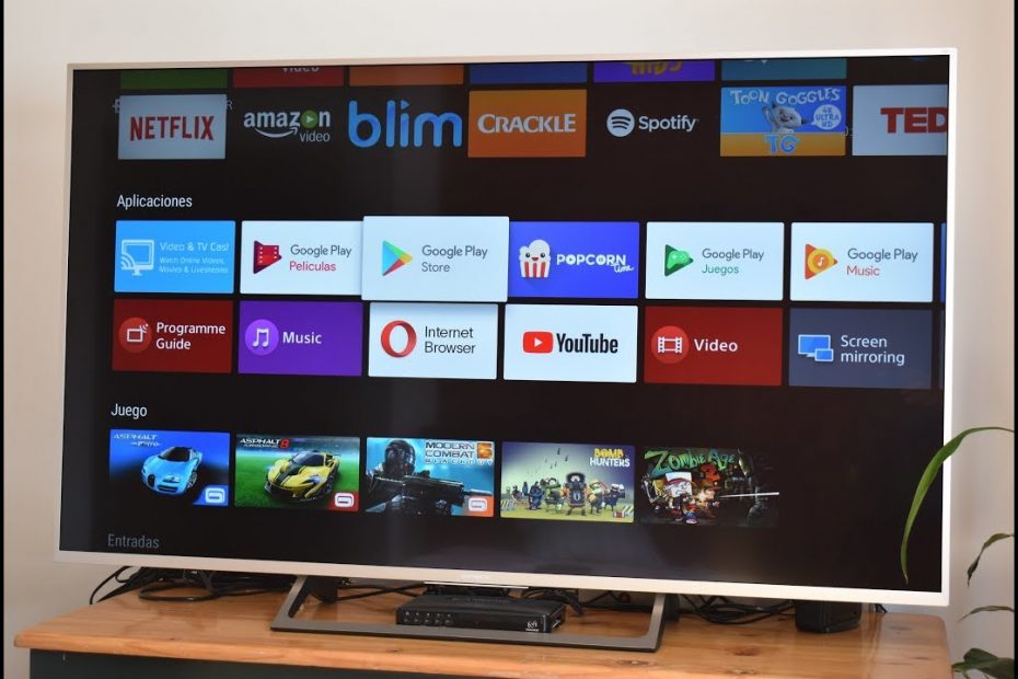 Smart tv no tiene Play Store