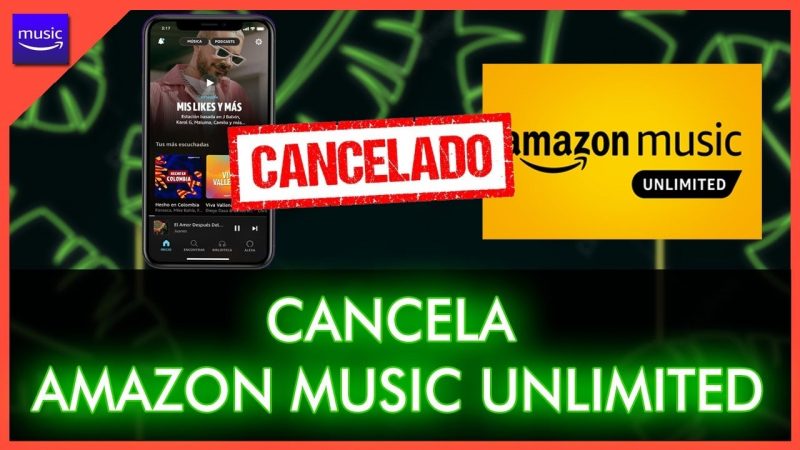 cancelar suscripcion Amazon Music