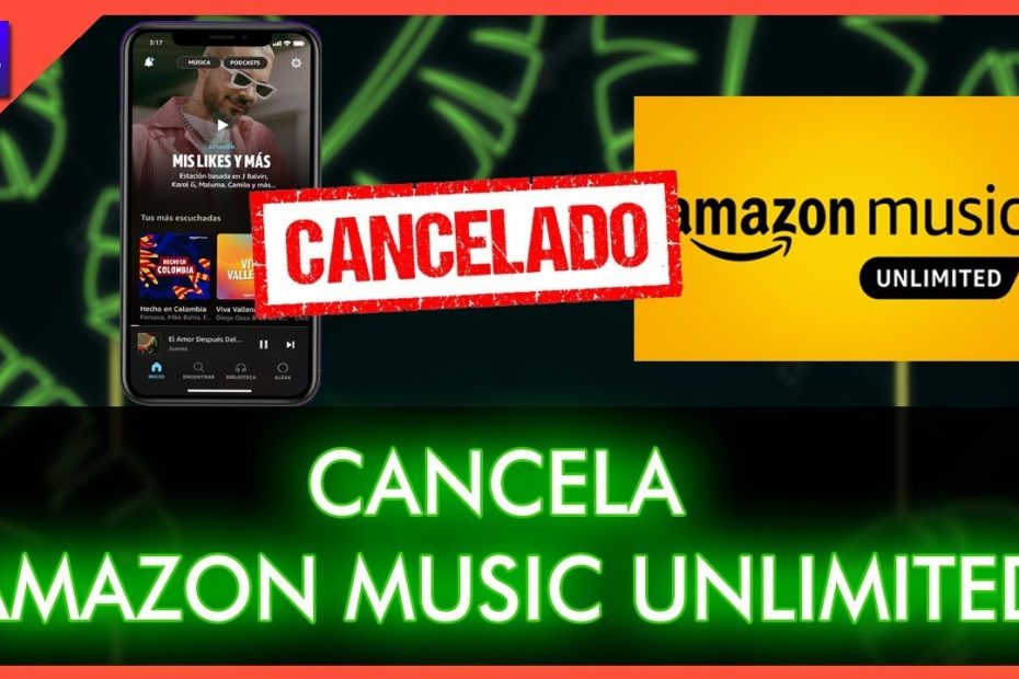 cancelar suscripcion Amazon Music