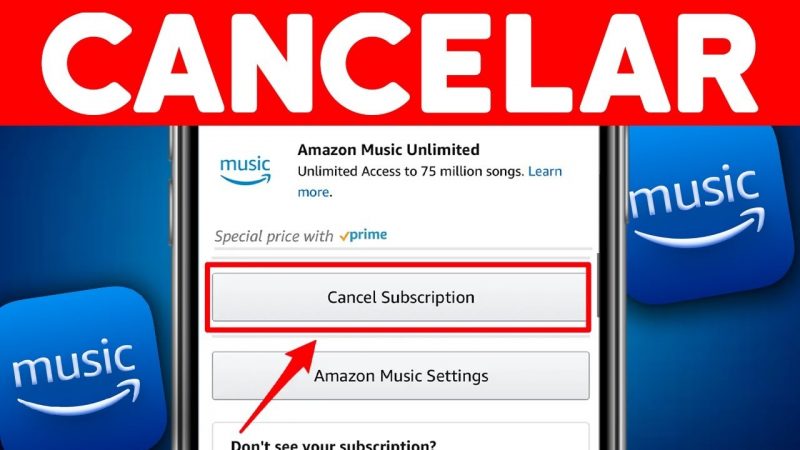 cancelar suscripcion Amazon Music