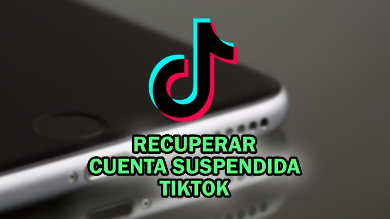 cuenta suspendida de TikTok