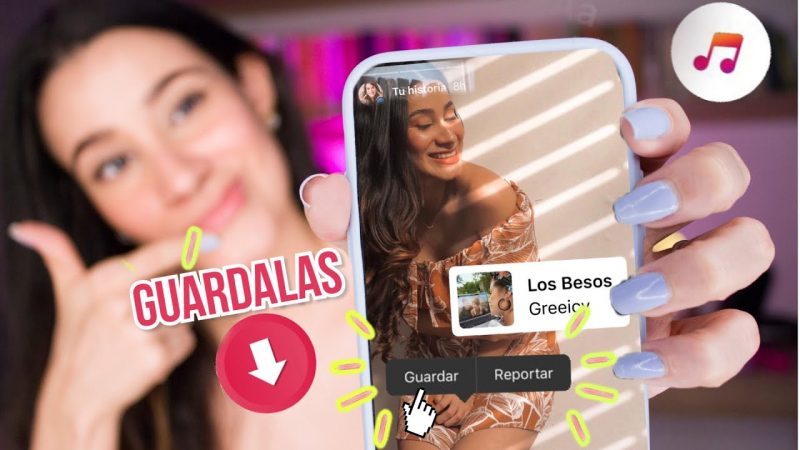 historia de Instagram con musica