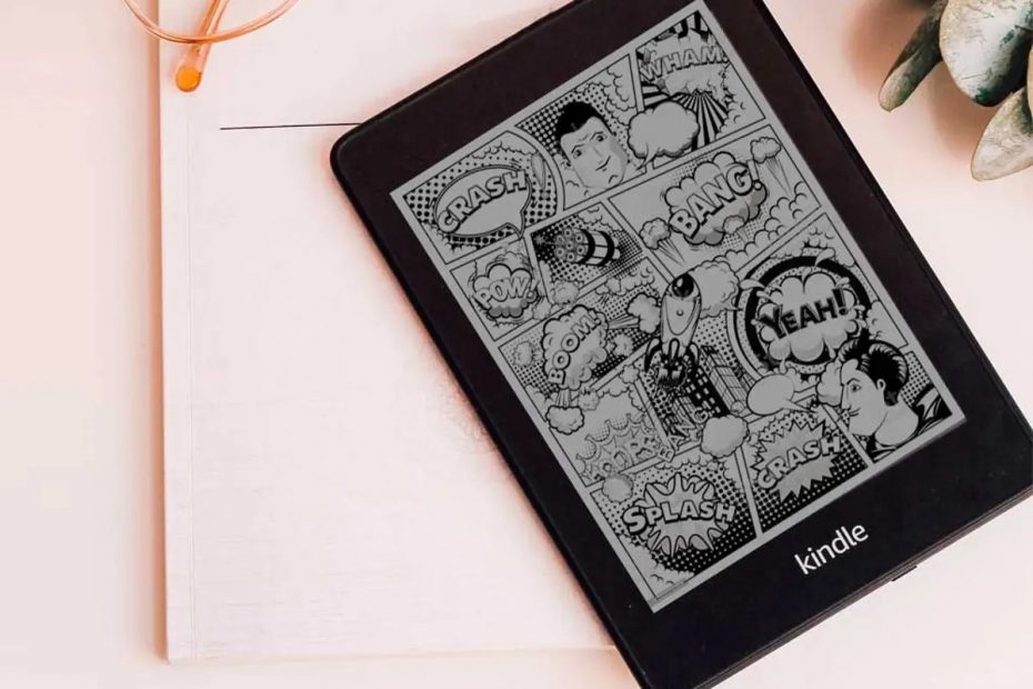 leer comics y manga en tu Kindle