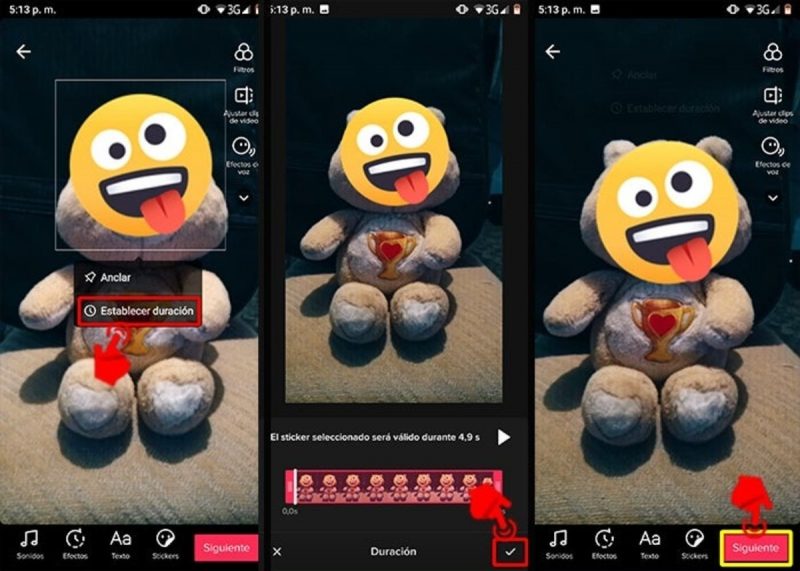 poner emojis en nuestros videos de TikTok