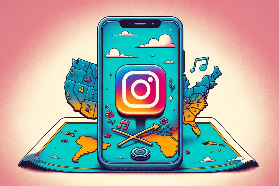 la musica de Instagram no esta disponible en tu region